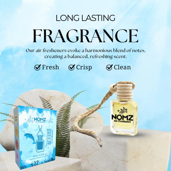 NOMZ Air Freshner -Ocean - Fragnance Notes