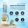 NOMZ Car Hanging Diffuser - Ocean Breeze - Features