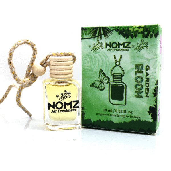 NOMZ Hanging Car Air Freshner - Garden Bloom Fragnance - Overview