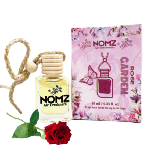 NOMZ Hanging Car Air Freshner - Rose Garden Fragnance - Overview NOMZ Hanging Car Air Freshner - Rose Garden Fragnance - Overview