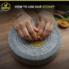 Turmeric and Sandal wood rubbing stone usage Turmeric and Sandal wood rubbing stone usage