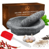 NOMZ kalvam stone-mortar pestle (block-shape, small size) product image