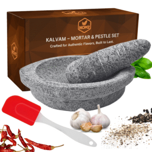 kalvam-stone-mortar-pestle-boat-shape-small-size-product-image NOMZ kalvam stone-mortar pestle (boat-shape, small size) product image