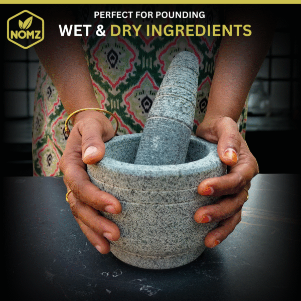 Whare to use NOMZ Mortar and pestle